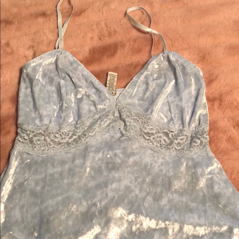 Velvet tank top